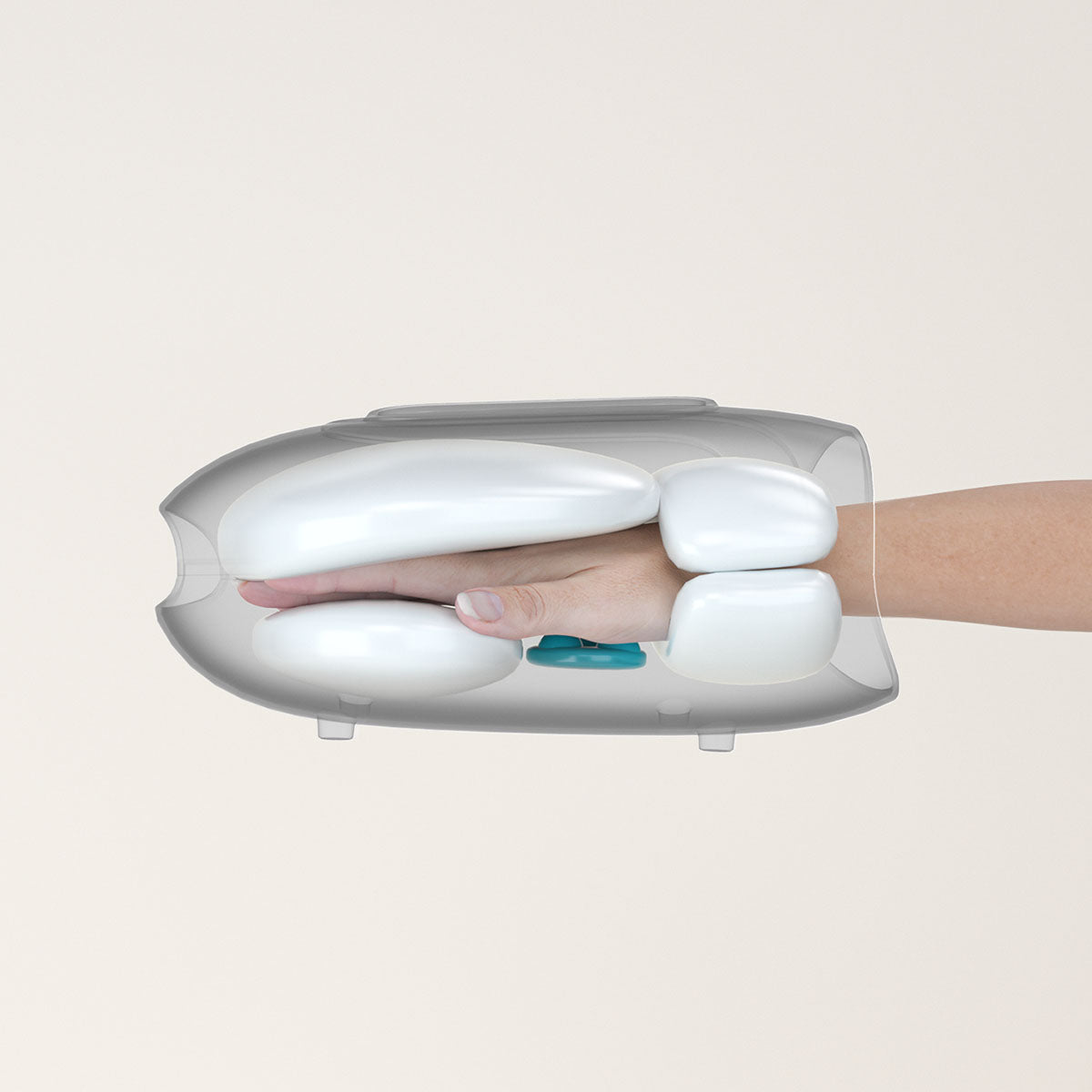 Alljoy Touchscreen Cordless Hand Massager with Heat