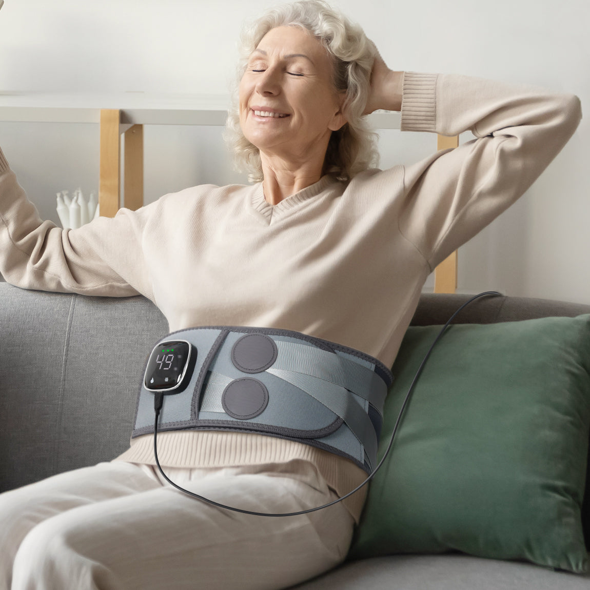 Alljoy Heated Lumbar Support Belt