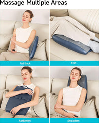 Alljoy Rechargeable Mobile Back Massage Pillow